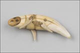 Polar bear tooth fish hook