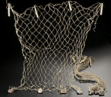 Inuit fishing net