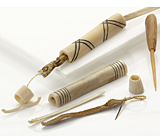 Inuit needle case sewing kit